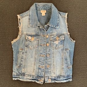 Jean Cutoff Vest